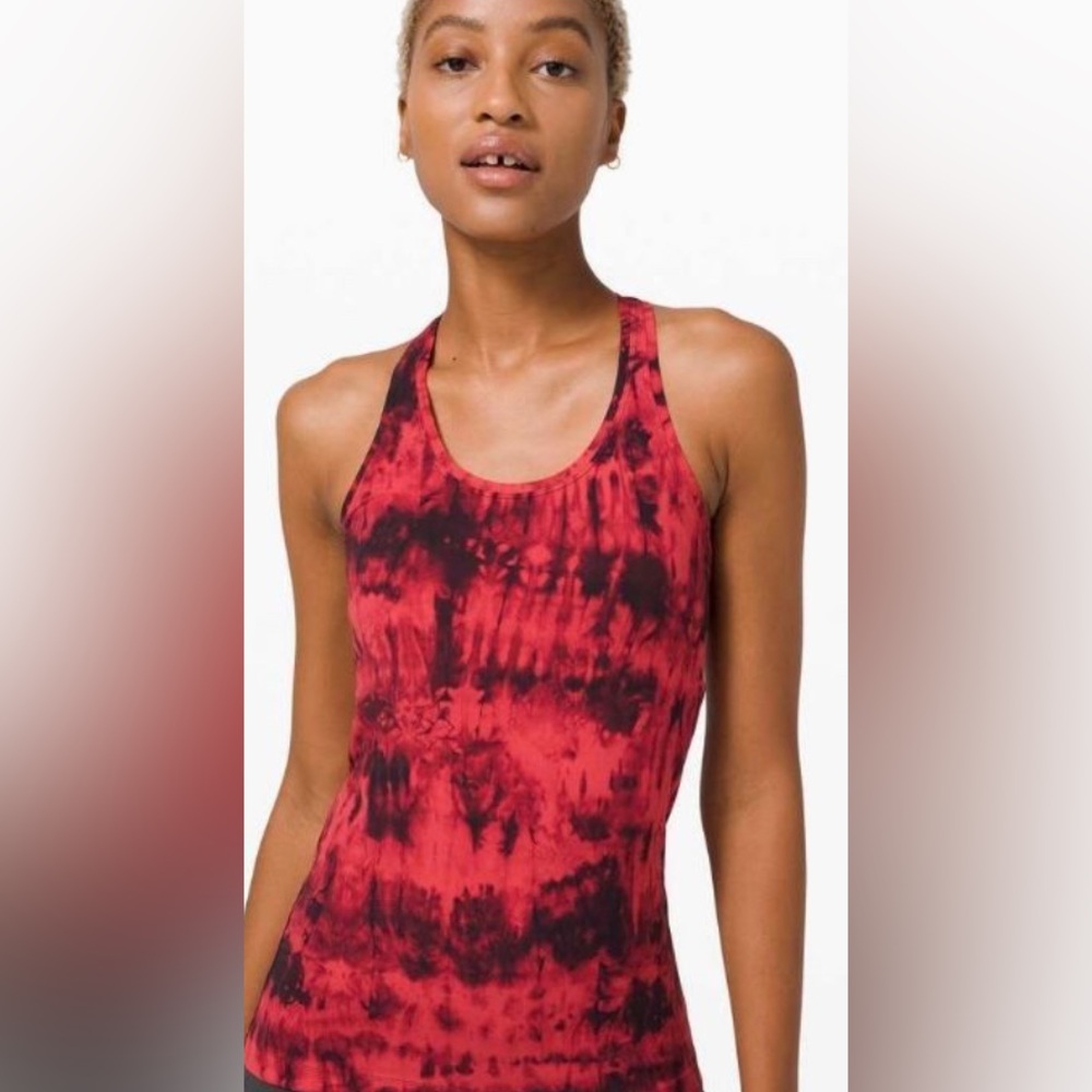 lululemon cool racer back II *Nulu* Size 2/4Game Dsy Red